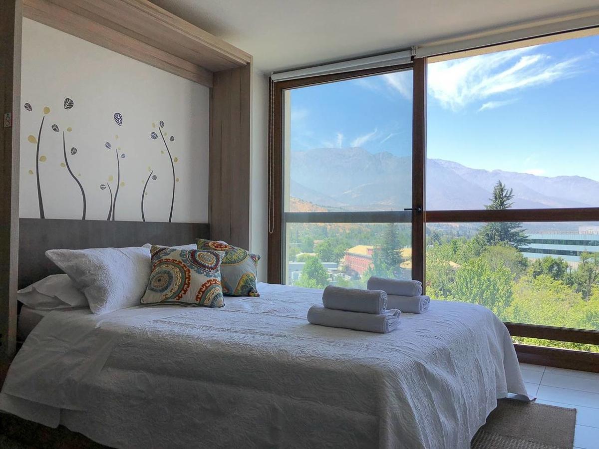 Apartamento Charming Studio - w/Mountain View, Pool,&Gym Santiago de Chile Exterior foto